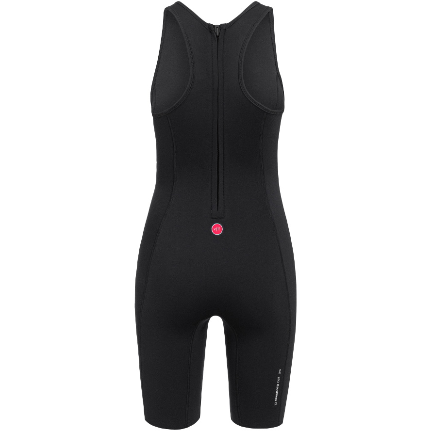 2026 Orca Dames Swimskin 1.5mm Open Water Swim Shorty Wetsuit NN6W - Black